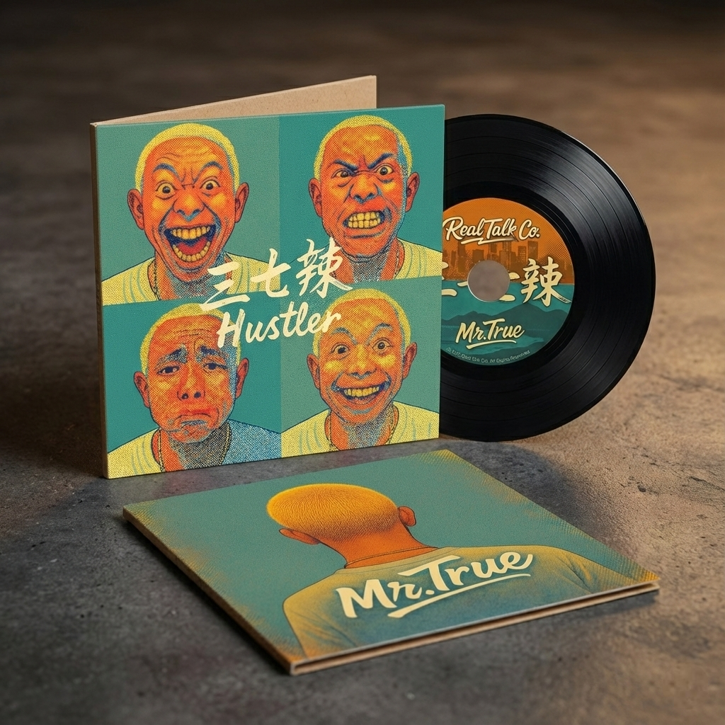 褚爺 Mr.True《三七辣 Hustler》CD專輯